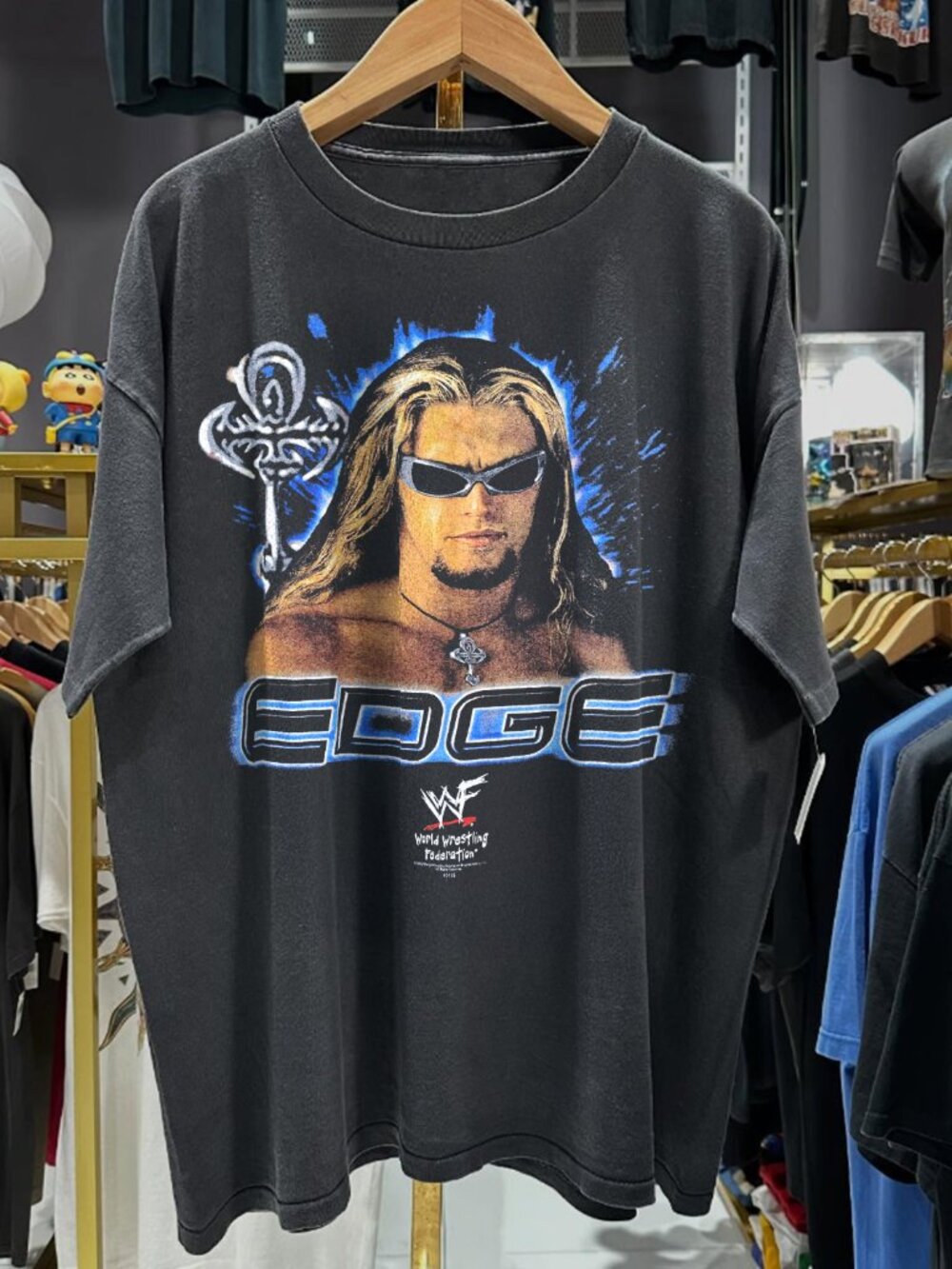 Y2K Edge You Think You Know Me Rare  Black T-Shirt